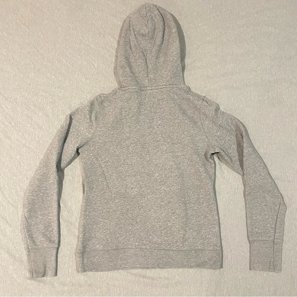 Aeropostale Heather Gray Hoodie with Mint Print Hoodie Sweatshirt Large - Picture 3 of 4